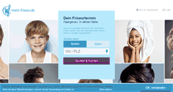 Desktop Screenshot of mein-friseur.de